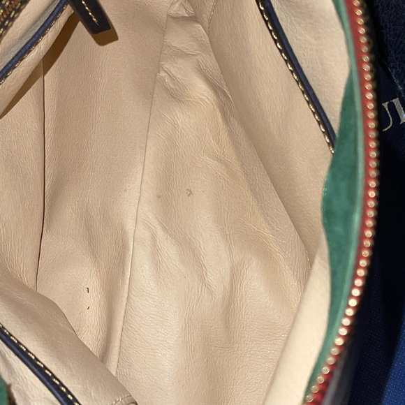 DOONEY & BOURKE Florentine Vacchetta leather, Black, Sholder, Hobo, With Duster - Picture 12 of 14